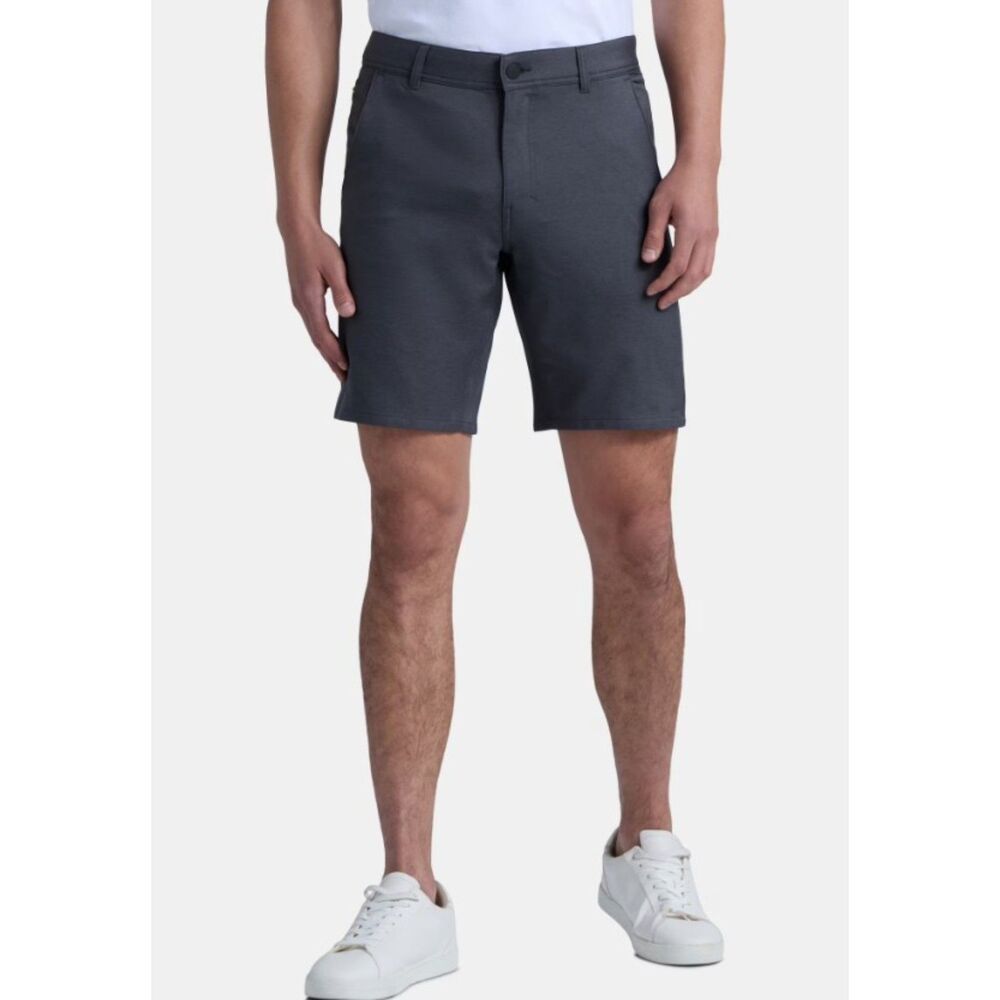 NEW NWT Mens Sz 46 Dark Gray Moisture Wicking Athletic Commuter Shorts GEORGE